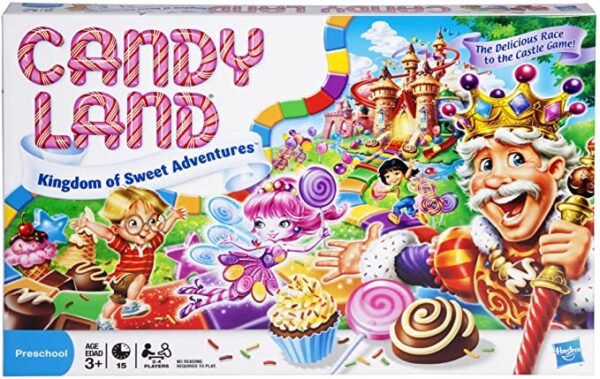 Candy Land Kingdom of Sweet Adventures Board Game for Kids Ages 3 and Up (Amazon Exclusive)